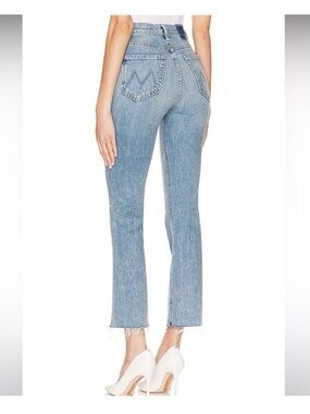 NWT MOTHER Superior The Tripper Flood Fray in Left In The Dust SZ 29